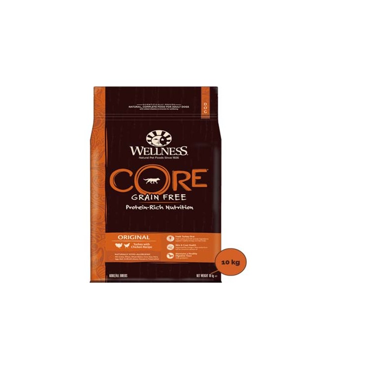 Wellness Core Original Tacchino e pollo 10 kg