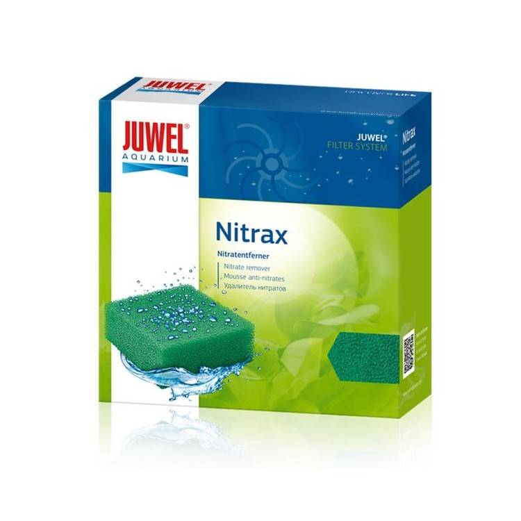 Materiale filtrante Juwel Compact M spugna antinitrati Nitrax filtro bioflow3